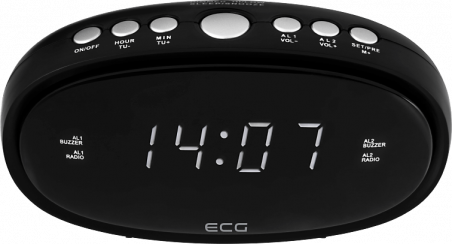 Радіо-годинник ECG RB 010 Black