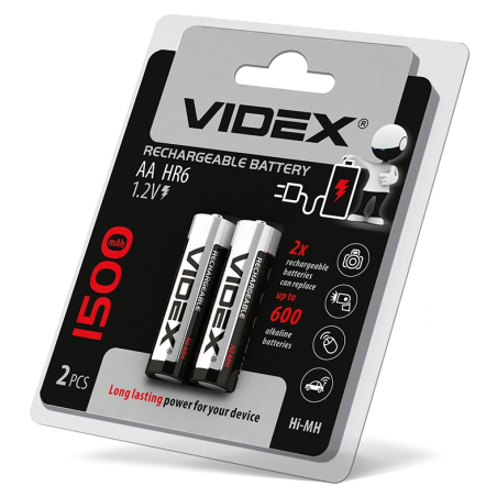 Аккумуляторы Videx HR6/AA 1500mAh