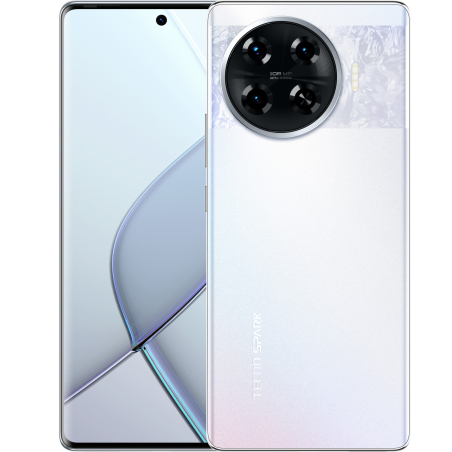 Смартфон Tecno Spark 20 Pro+ (KJ7) 8/256GB Lunar Frost (4894947019128)