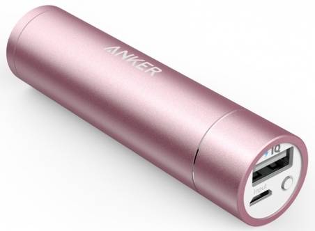 Зовнішній акумулятор Anker PowerCore+mini 3350mAh V1 Pink