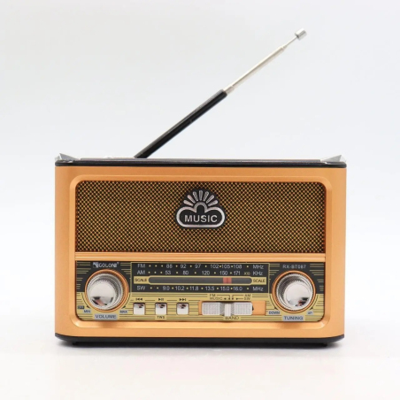 Радіо Golon RX-BT087 Gold