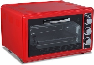 Печь электрическая Saturn ST-EC1076 Red