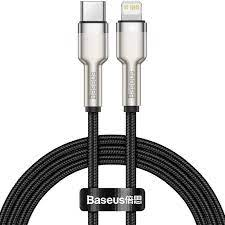 Кабель Baseus CATLJK-A01 Type-C to Lightning PD 20W 1 m Black