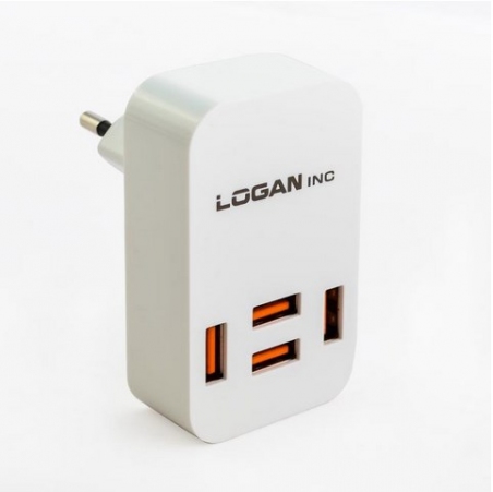  Зарядное устройство Logan CH-4 White