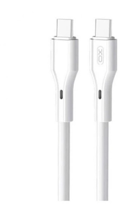 Кабель XO NB-Q231B Type-C 60Вт 1м White
