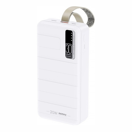 Зовнішній акумулятор Remax RPP-506 30000 mAh White