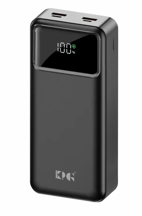 Зовнішній акумулятор King Power KPG-302 30000 mAh Black