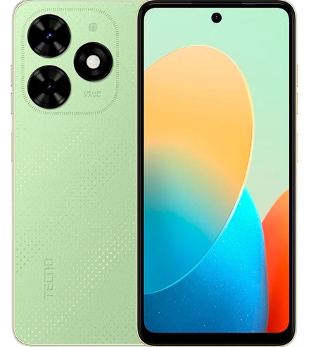 Смартфон Tecno Spark Go 2024 (BG6) 4/64ГБ Magic Skin Green Смартфон Tecno Spark Go 2024 (BG6) 4/64ГБ Magic Skin Green