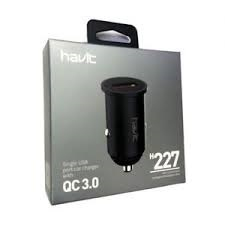 Зарядное устройство Havit H227 QC3.0 Black
