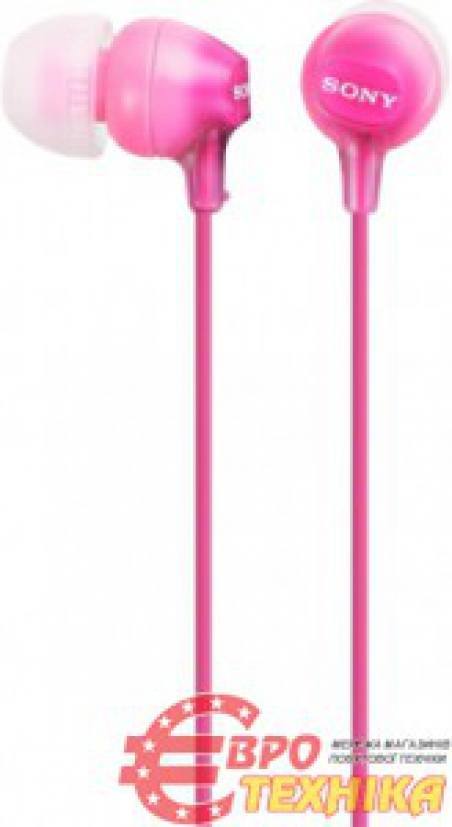 Навушники Sony MDR-EX15LP Pink