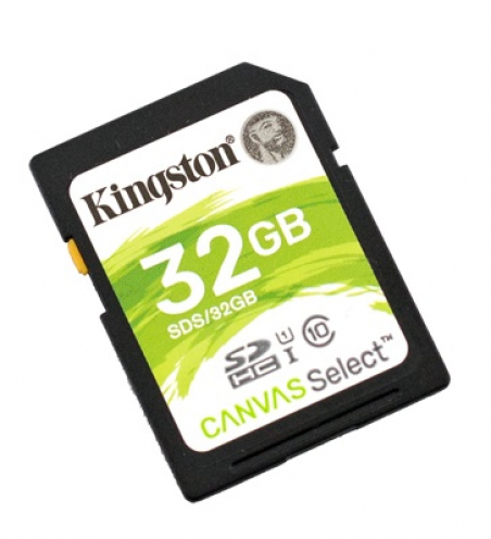 Карта пам'яті Kingston Canvas Select Class10 UHS-I SDS/32GB