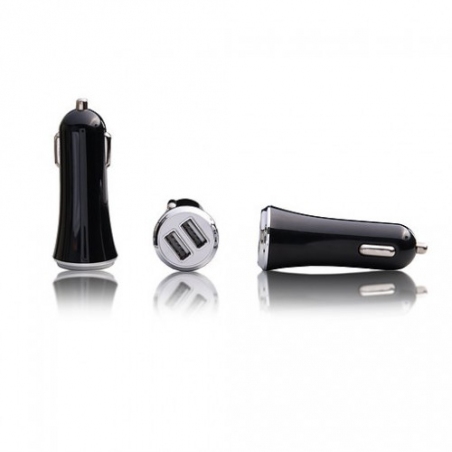 Зарядний пристрій Reddax 2USB RDX-118 (2100mAh+1000mAh) Black