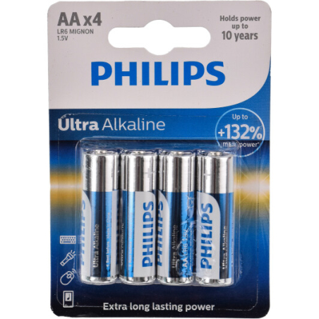 Батарейка Philips Ultra LR6E4B/10