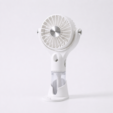 Ручний вентилятор Spray Fan LX633Y White