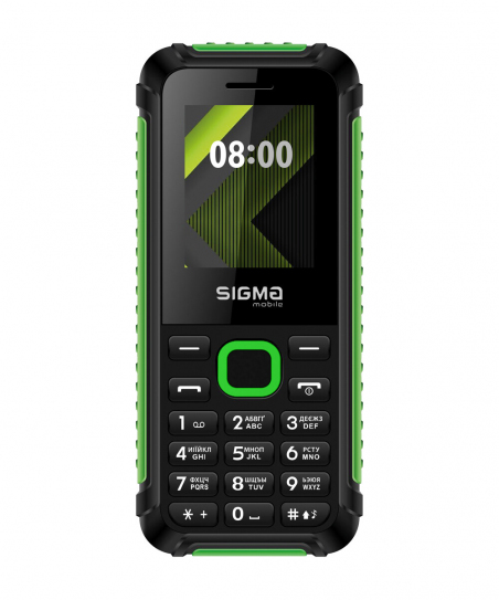 Мобільний телефон Sigma mobile X-style 18 TRACK Black-Green