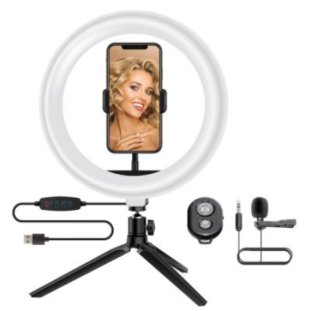 Кольцевая USB LED-лампа ACCLAB AL-LR101MB Кольцевая USB LED-лампа ACCLAB AL-LR101MB