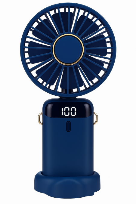 Вентилятор портативний N-15 Blue