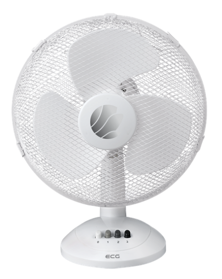 Вентилятор настільний ECG FT 30A White