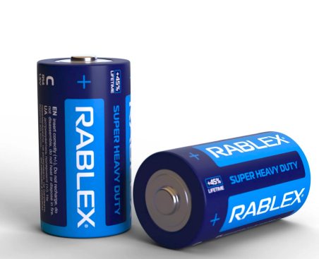 Батарейка Rablex C R14 Super Heavy Duty 2 шт Blue