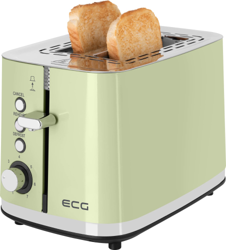 Тостер ECG ST 2766 Vintage Olive
