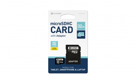 Карта пам'яті Platinet microSDHC 32GB PMMSD3210 