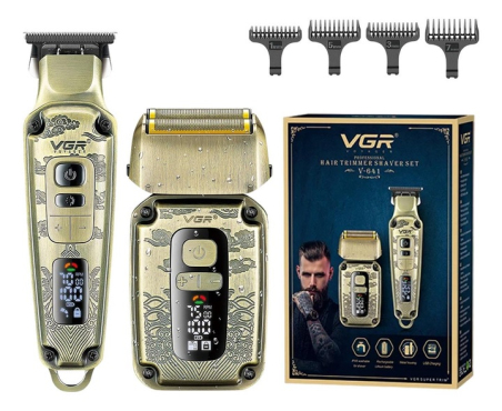 Тример 2в1 VGR V-641 Gold