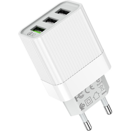 Зарядний пристрій Borofone BA 40 A White 