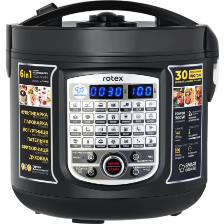 Мультиварка Rotex RMC-506-CB Black