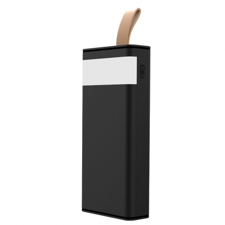 Зовнішній акумулятор XO PR129 20000 mAh PD20W + QC 3.0 22.5W Black