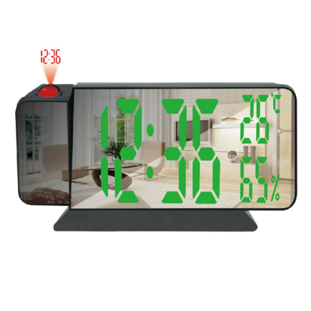 Годинник електронний проекційний VST 900S-4 Green