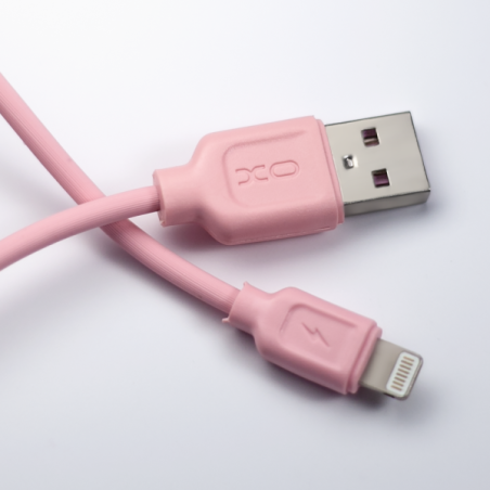 USB кабель XO lightning NB-36 2A/1m Pink