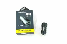 Зарядний пристрій Energo Plus EC-102 M Black Usb10W+Usb10W 2.1A