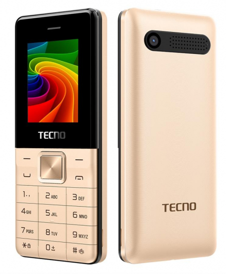 Мобільний телефон Tecno T301 Gold (4895180743337)