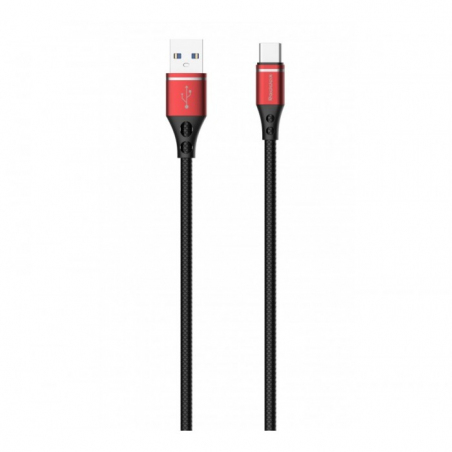 USB кабель Reddax RDX-355 microUSB 2.4A 1000 mm Red