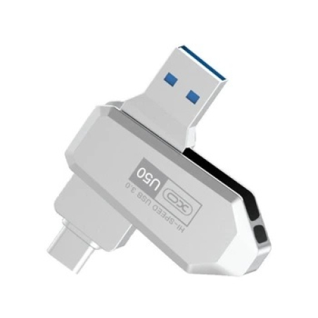 USB-флеш-накопичувач XO U50 64Gb Silver