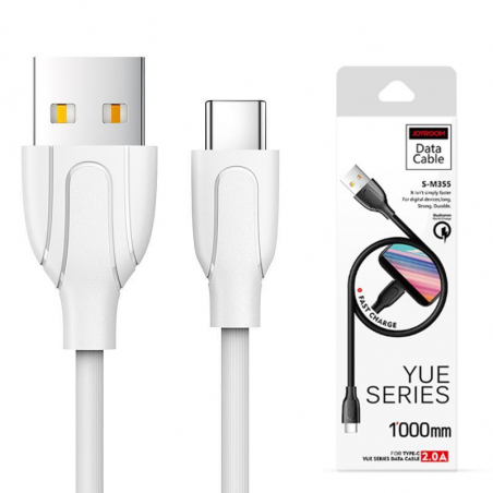USB кабель Joyroom Yue Series S-M355 Lightning USB (2.1A) (1m) White