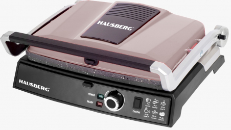 Гриль Hausberg HB-633 ROSEGOLD