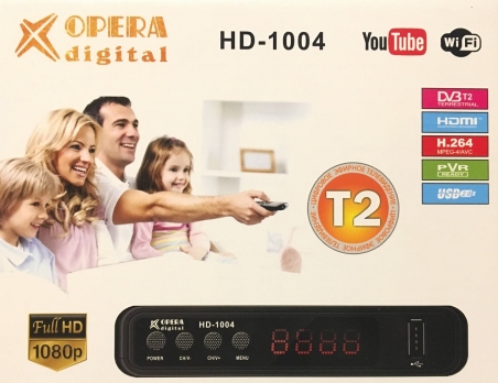 Ресивер DVB-T2 Opera digital HD-1004