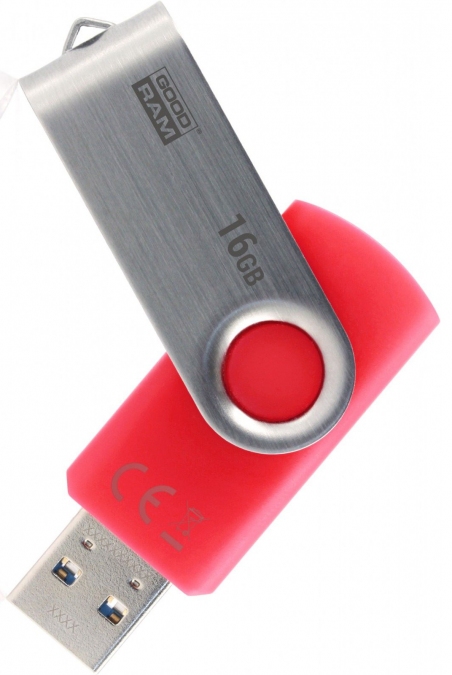 USB-флеш-накопичувач GOODRAM UTS3 16GB USB 3.0 Red (UTS3-0160R0R11)
