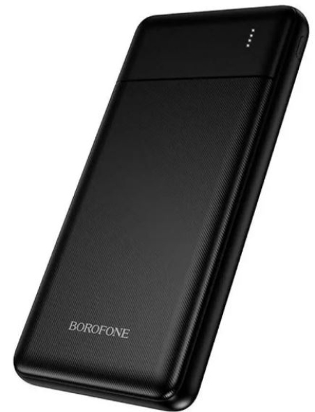 Зовнішній акумулятор Повербанк Borofone BJ88 Black