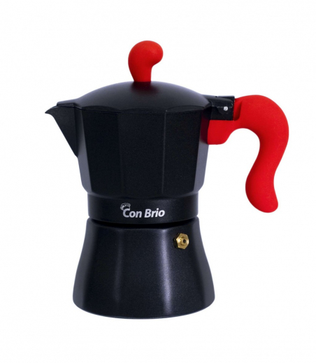 Кавоварка гейзерна Con Brio CB-6603 Red