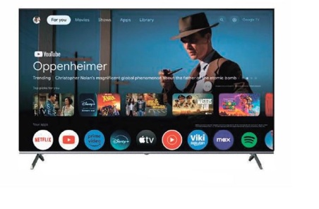 Smart телевізор Grunhelm Q85U801-GTV5V Black