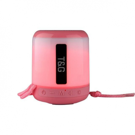 Портативная колонка Bluetooth T&G TG-156 pink