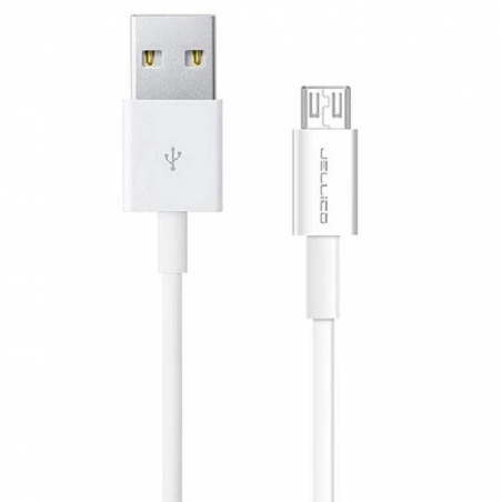 USB кабель Jellico QS-07 Type-C 1 m 2 A (RL046879) White