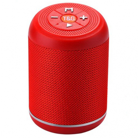 Портативная колонка Bluetooth T&G TG-517 red