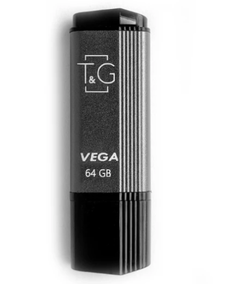 USB флеш-накопичувач T&G 121 Vega Series TG121-64GBGY Grey
