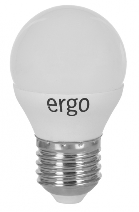Светодиодная лампа Ergo Standard G45 E27 4W 220V 4100K Нейтральный Белый