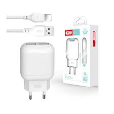 Зарядний пристрій XO-L78 EU 12 W кабель Lightning White