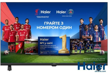 Телевізор Haier H32K85FFX Black