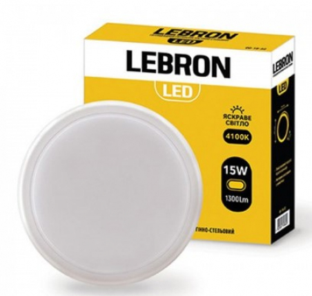 Світильник LED Lebron L-WLR-1541 15W 4100K Світильник LED Lebron L-WLR-1541 15W 4100K
